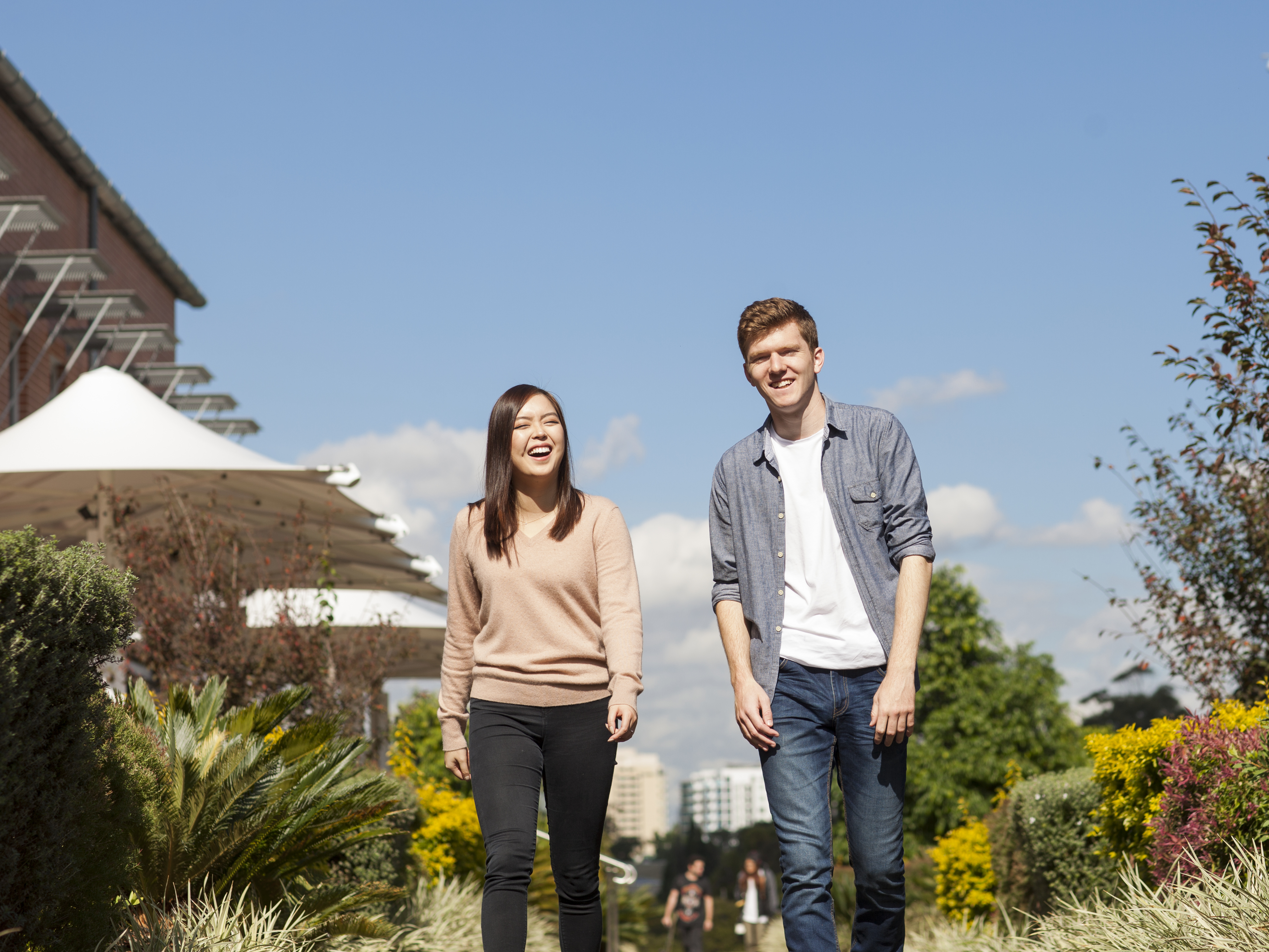 international students at parramatta campus