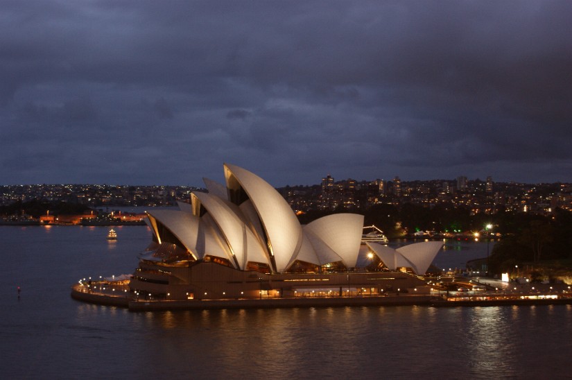 Sydney Opera House at night